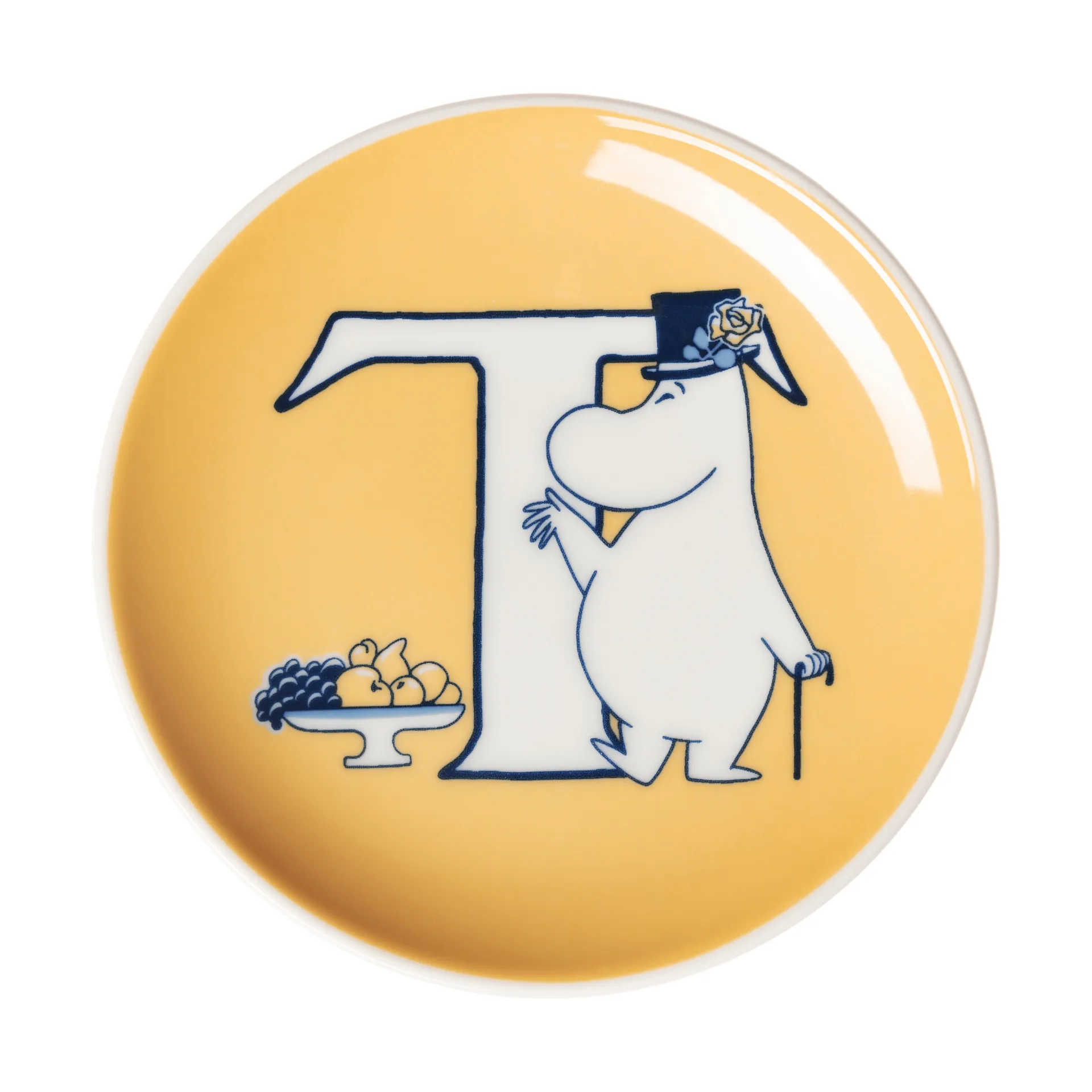 Moomin Arabia ABC Mumin minitallrik T, 10,5 cm