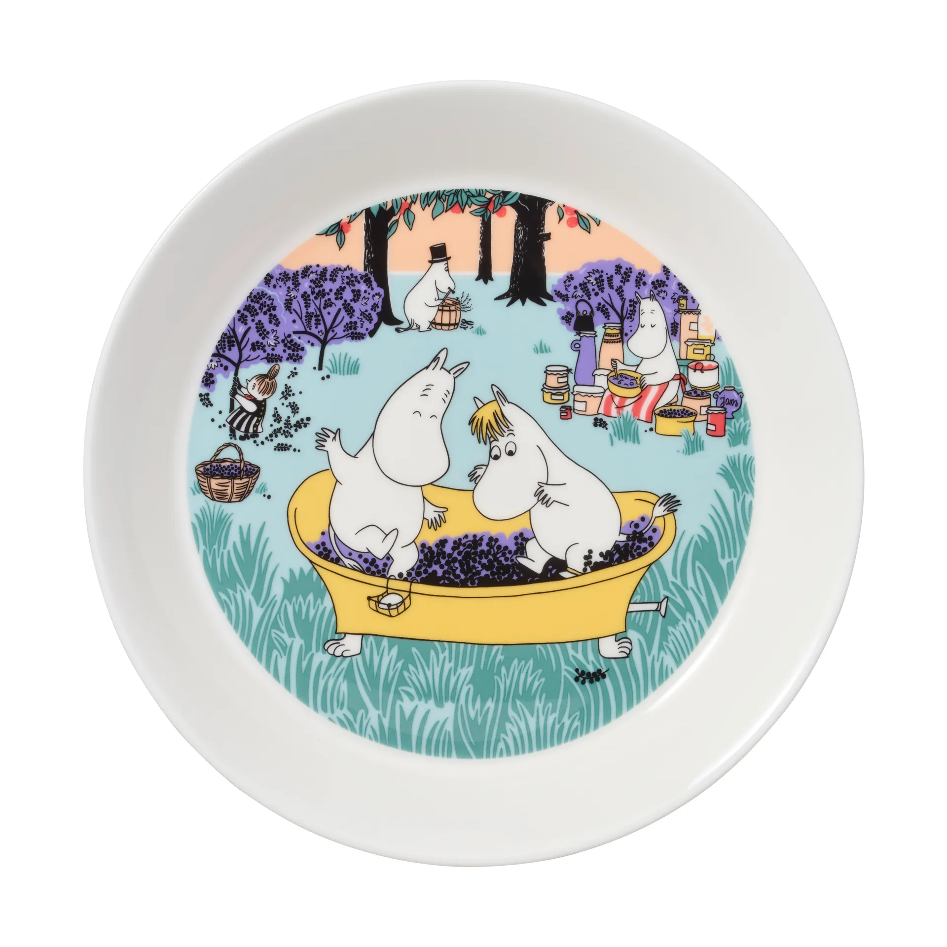Bärsäsong Mumintallrik 2024, Ø19 cm Moomin Arabia