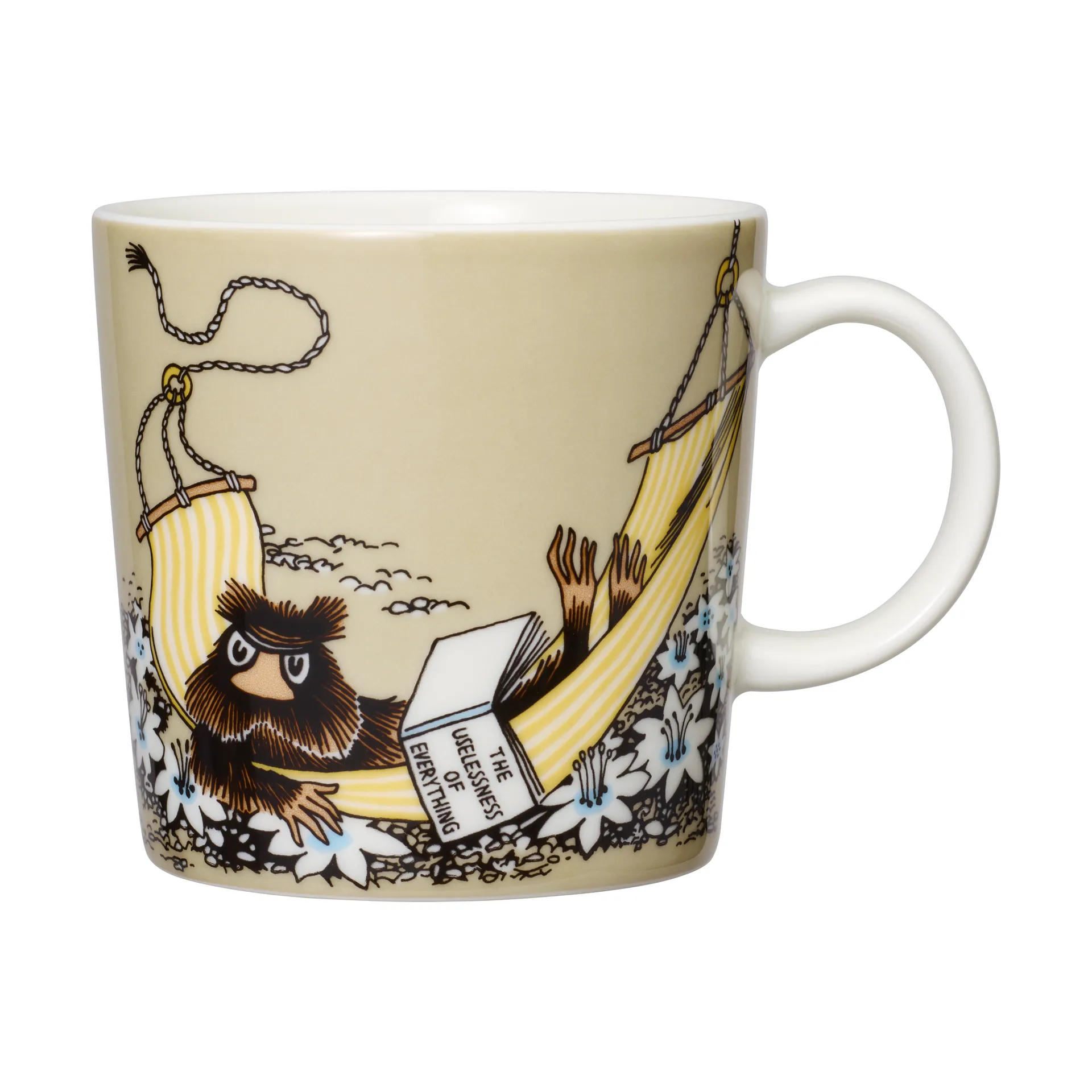 Bisamråttan Muminmugg 30 cl, Beige Moomin Arabia