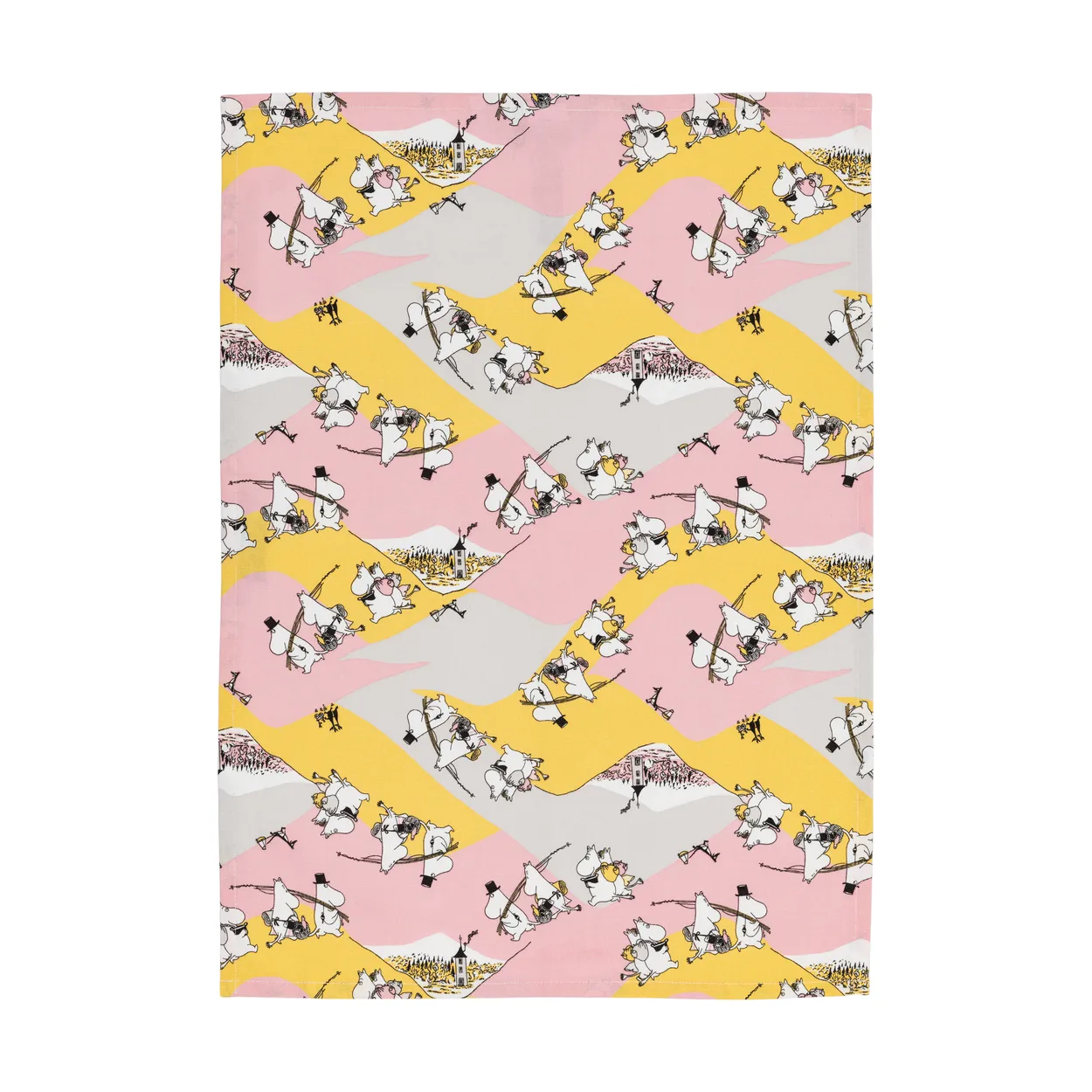 Alternativ bild 0 för Moomin Arabia Familjemys mumin kökshandduk 50x70 cm