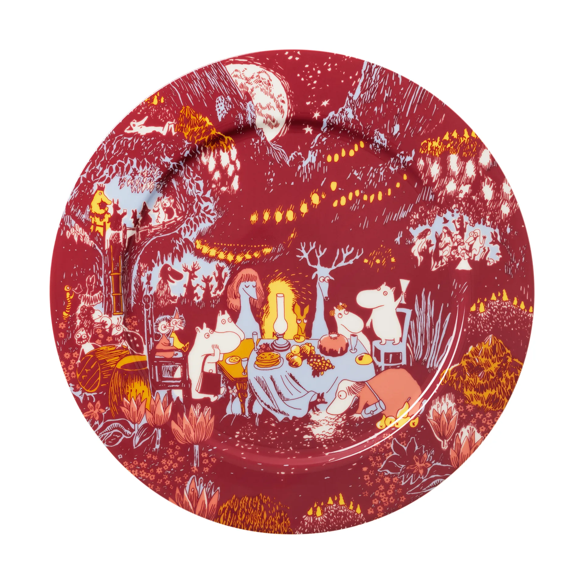 Festliga stunder mumin serveringsfat, Ø30 cm Moomin Arabia