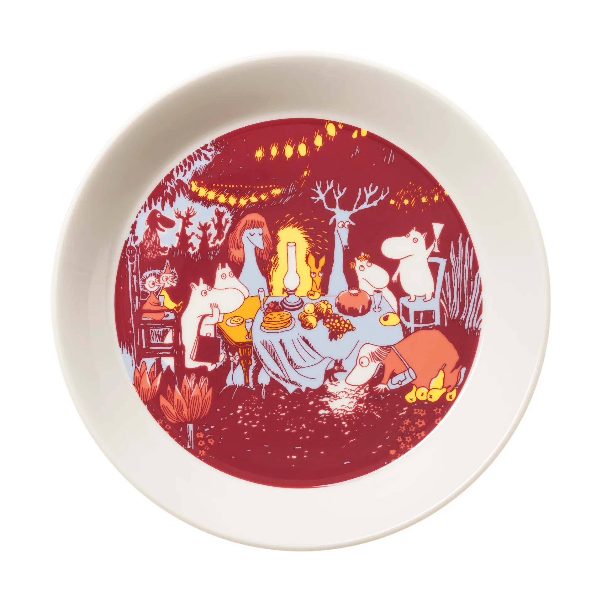 Festliga stunder mumintallrik, Ø19,5 cm Moomin Arabia