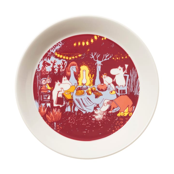 Festliga stunder mumintallrik - Ø19,5 cm - Moomin Arabia