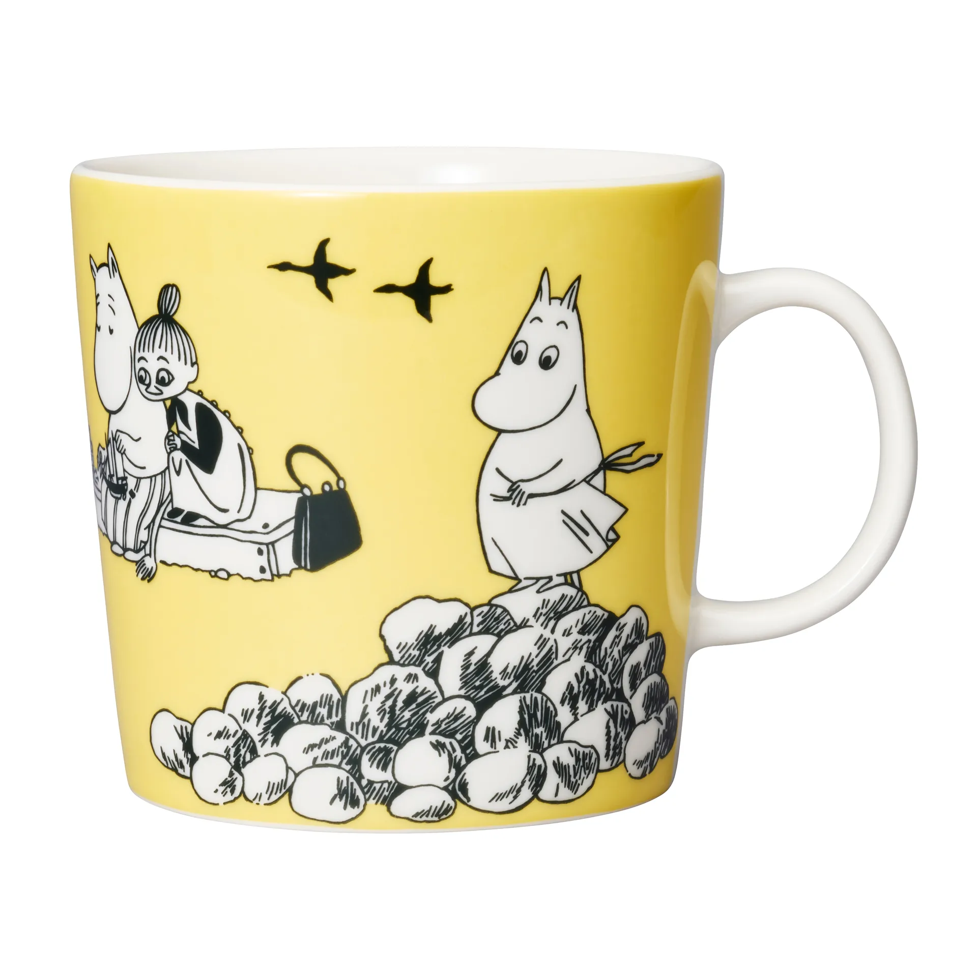 Gul Muminmugg special, 40 cl Moomin Arabia