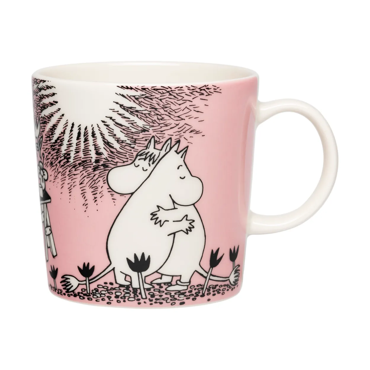 Moomin Arabia K&auml;rlek 30 &aring;rsdag Muminmugg presentl&aring;da Limited Edition 30 cl