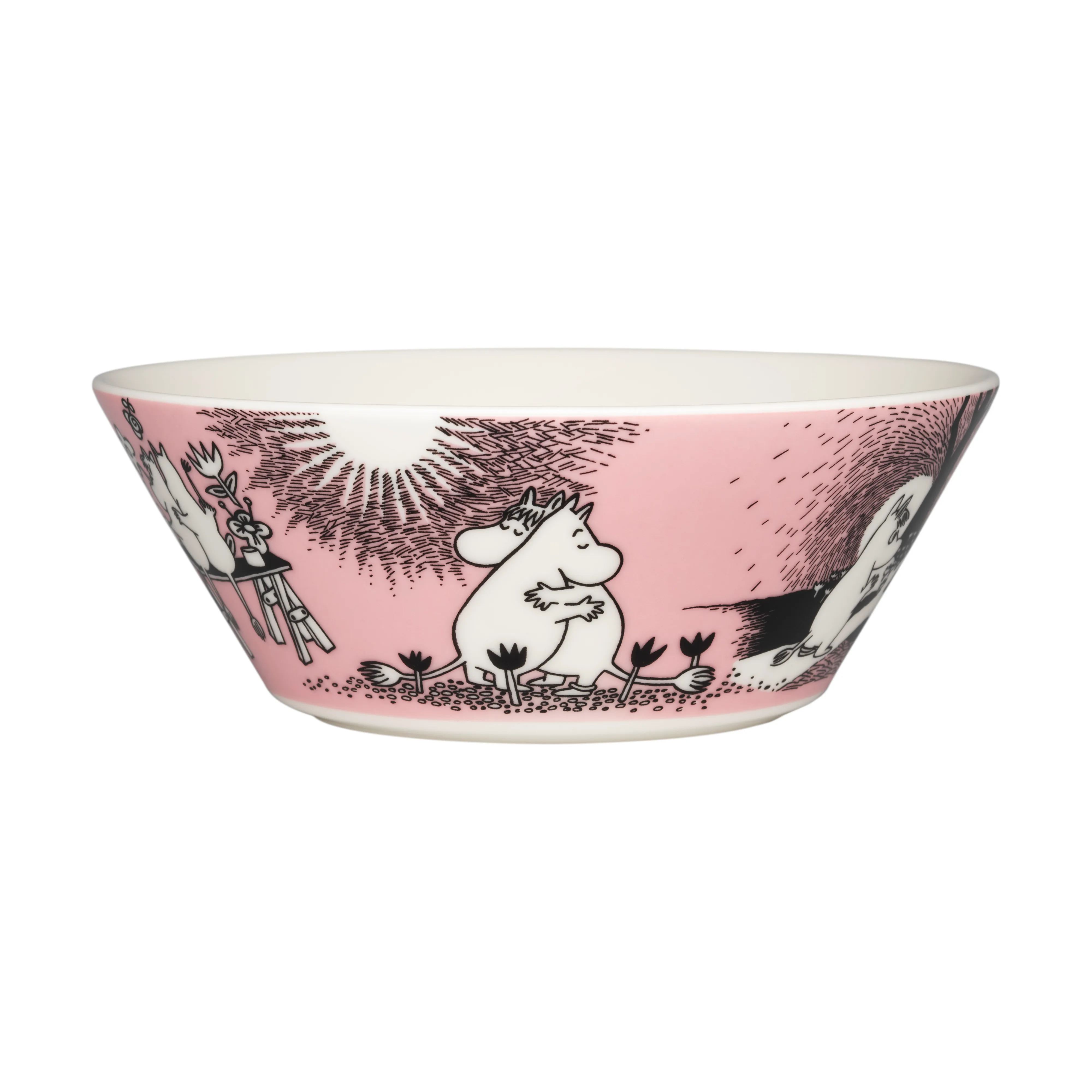 Moomin Arabia Kärlek 30 årsdag Muminskål Limited Edition, Ø15 cm