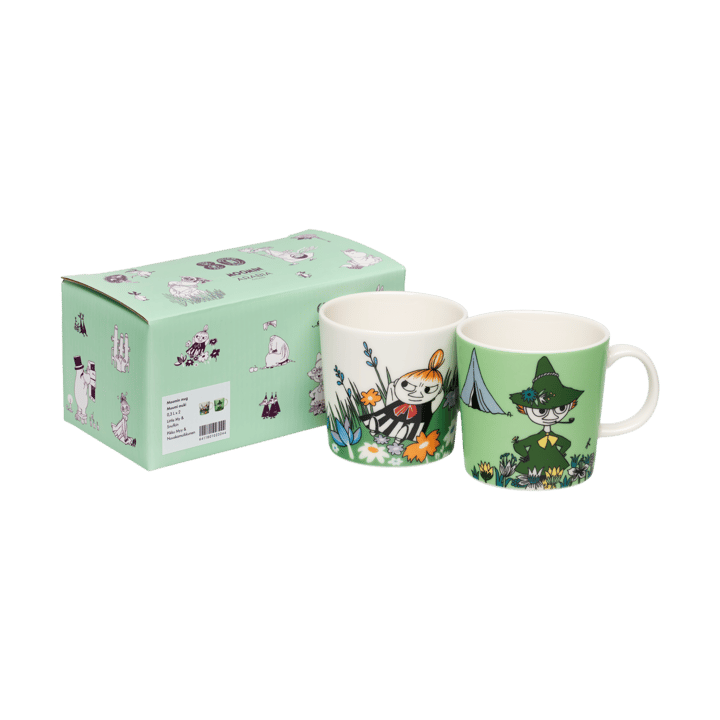 Lilla My & Snusmumriken muminmugg 2 delar - 30 cl - Moomin Arabia