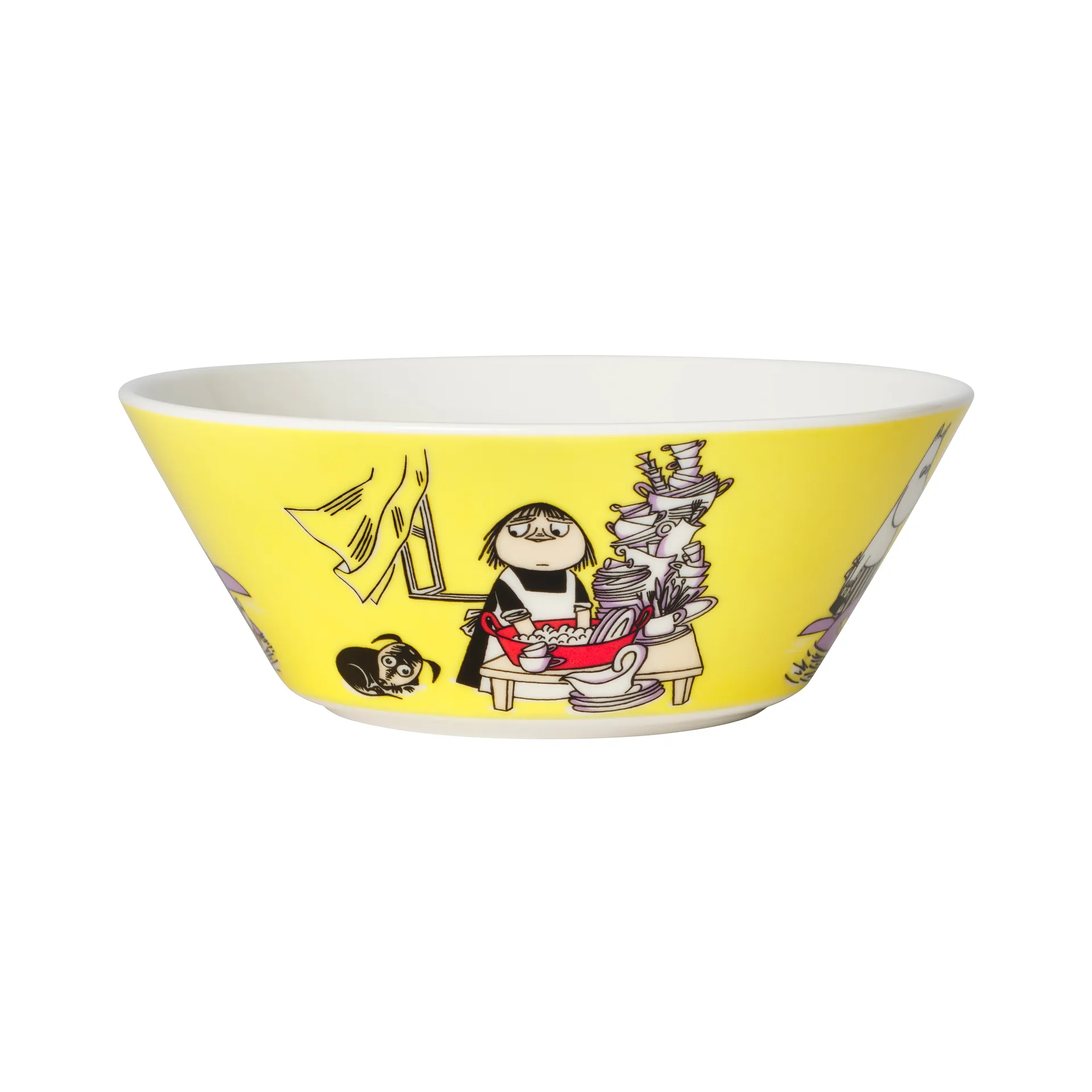 Misan gul Muminskål, Gul Moomin Arabia