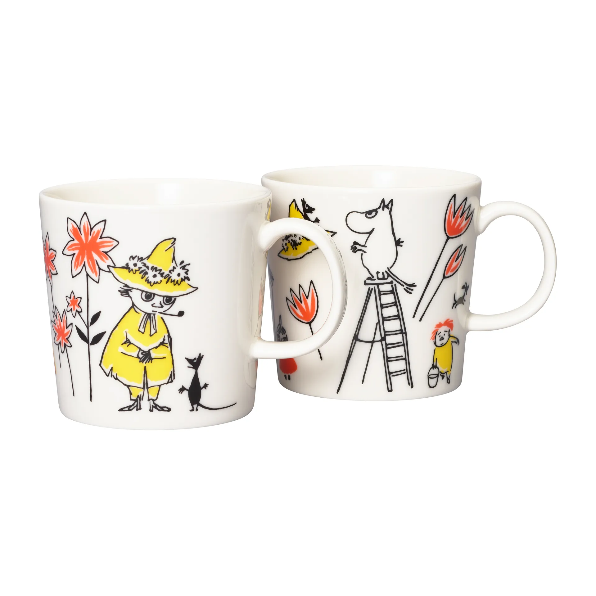 Moomin Arabia x Röda Korset Muminmugg ABC Mix 2-pack, 30 cl Moomin Arabia