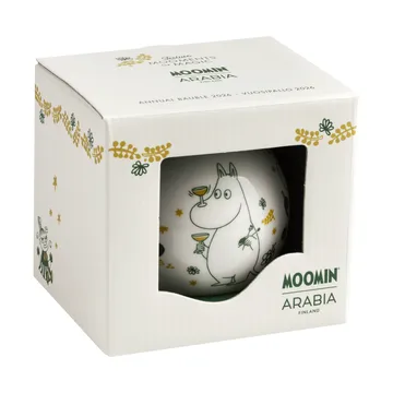Mumin årskula Ø8 cm - 2026, Kärleksgåva - Moomin Arabia