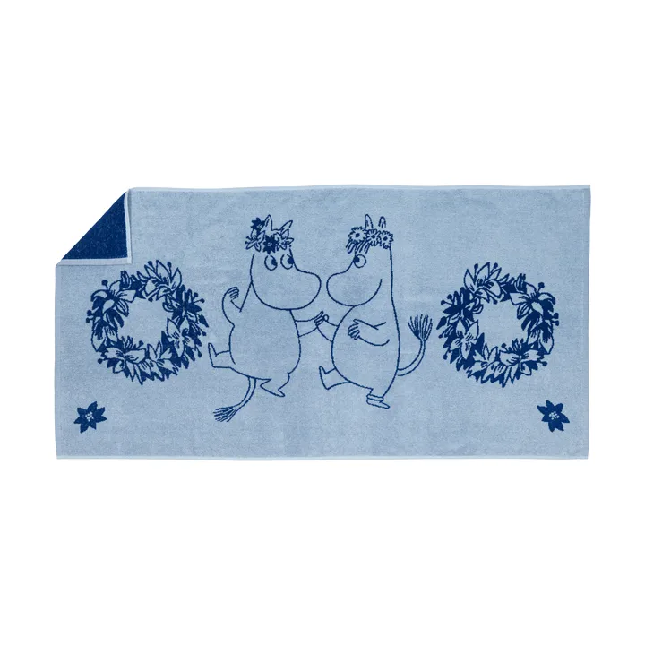 Mumin badhandduk 70x140 cm - Sommardans - Moomin Arabia
