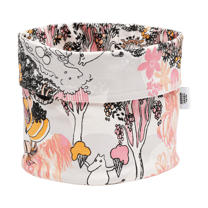 Mumin förvaringskorg Ø20x24 cm - Rosa - Moomin Arabia
