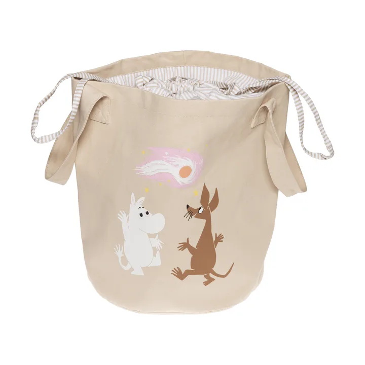 Mumin förvaringskorg - Rymdäventyr GOTS, 29 cm - Moomin Arabia