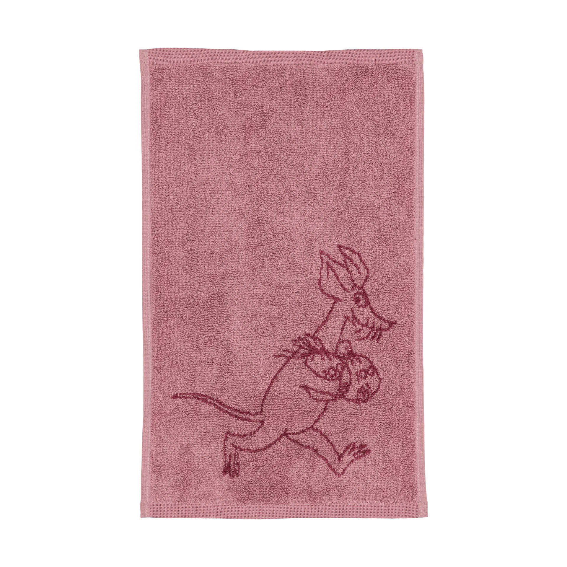 Mumin handduk 30x50 cm, Sniff, malva Moomin Arabia