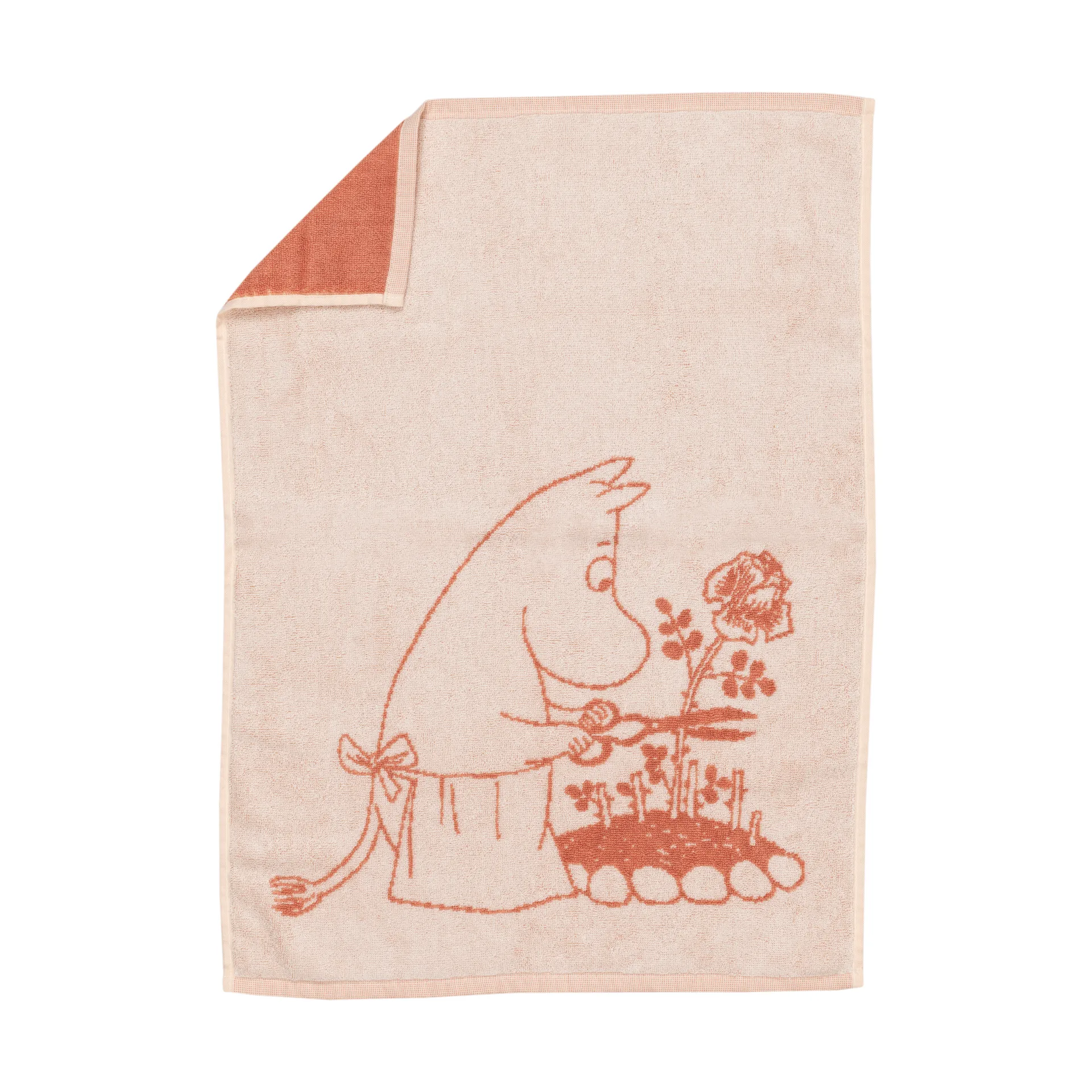 Mumin handduk 50x70 cm, Muminmamma beige Moomin Arabia