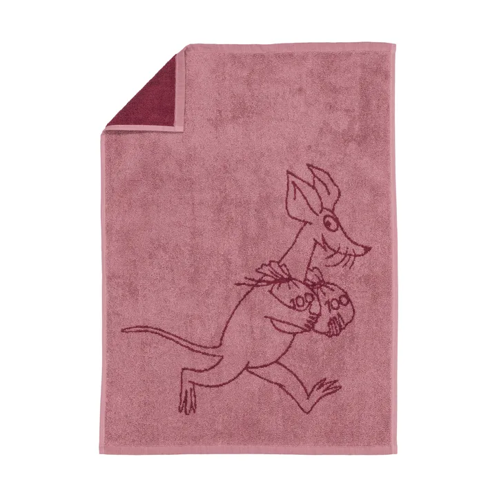 Mumin handduk 50x70 cm - Sniff, malva - Moomin Arabia