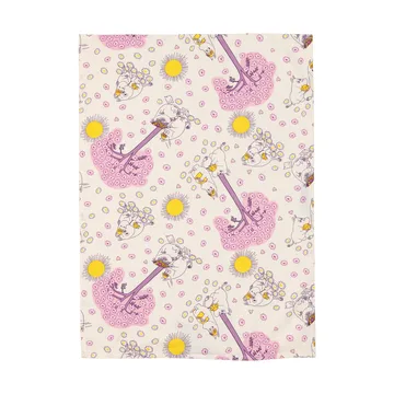 Mumin kökshandduk 50x70 cm 2 delar - Förälskade - Moomin Arabia