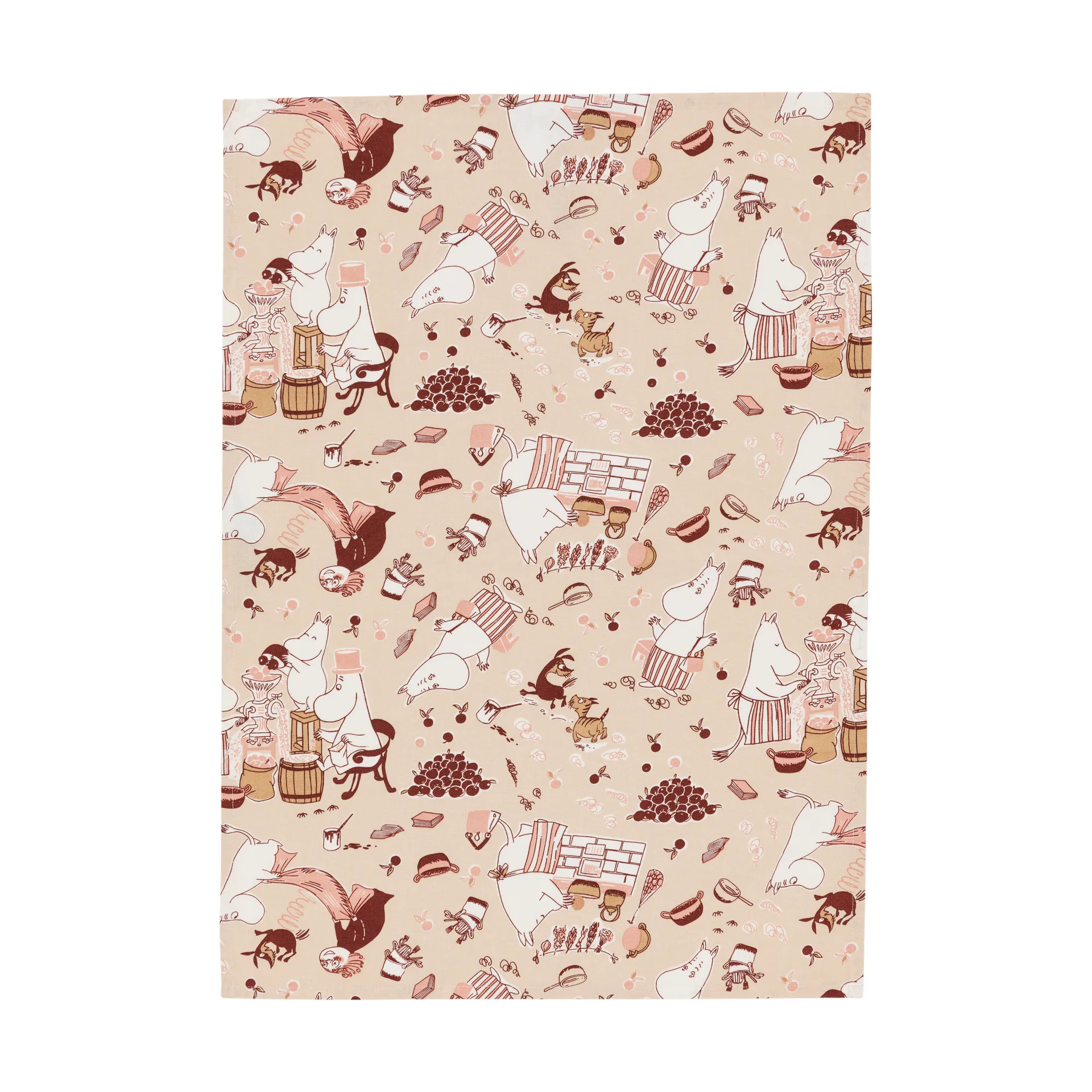 Mumin kökshandduk 50x70 cm 2 delar, Hemmaglädje Moomin Arabia