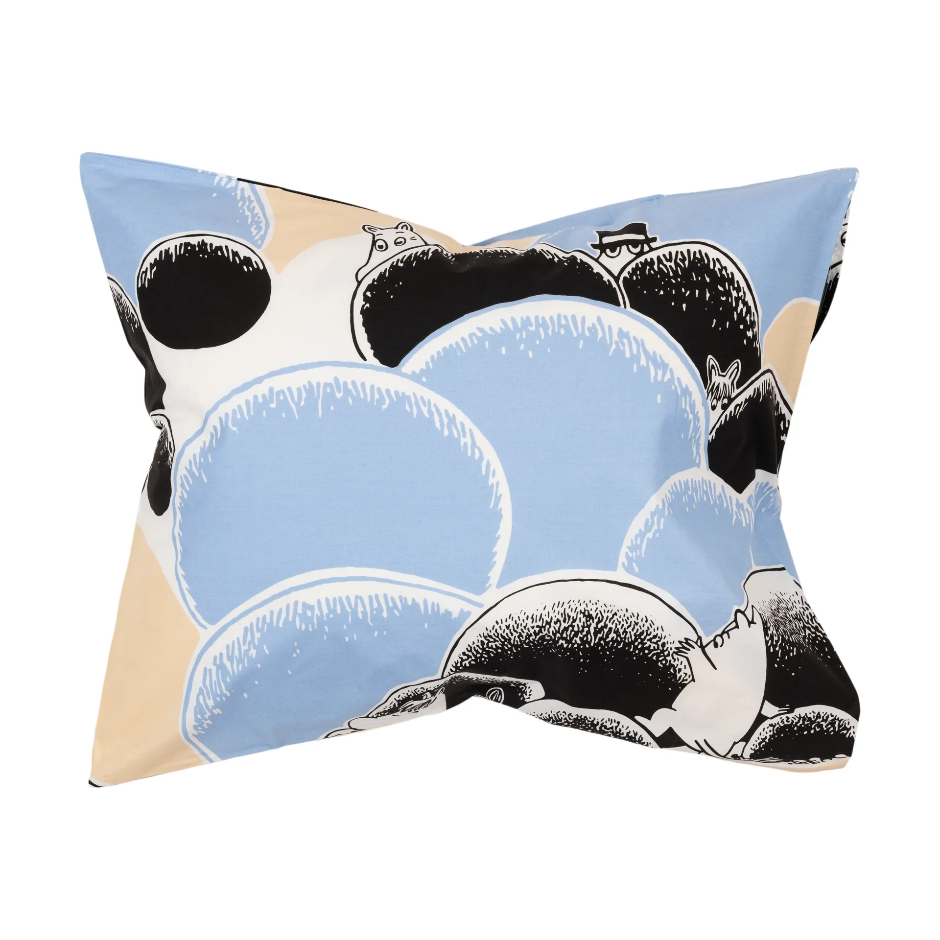 Mumin örngott 50x60 cm, Småsten Moomin Arabia