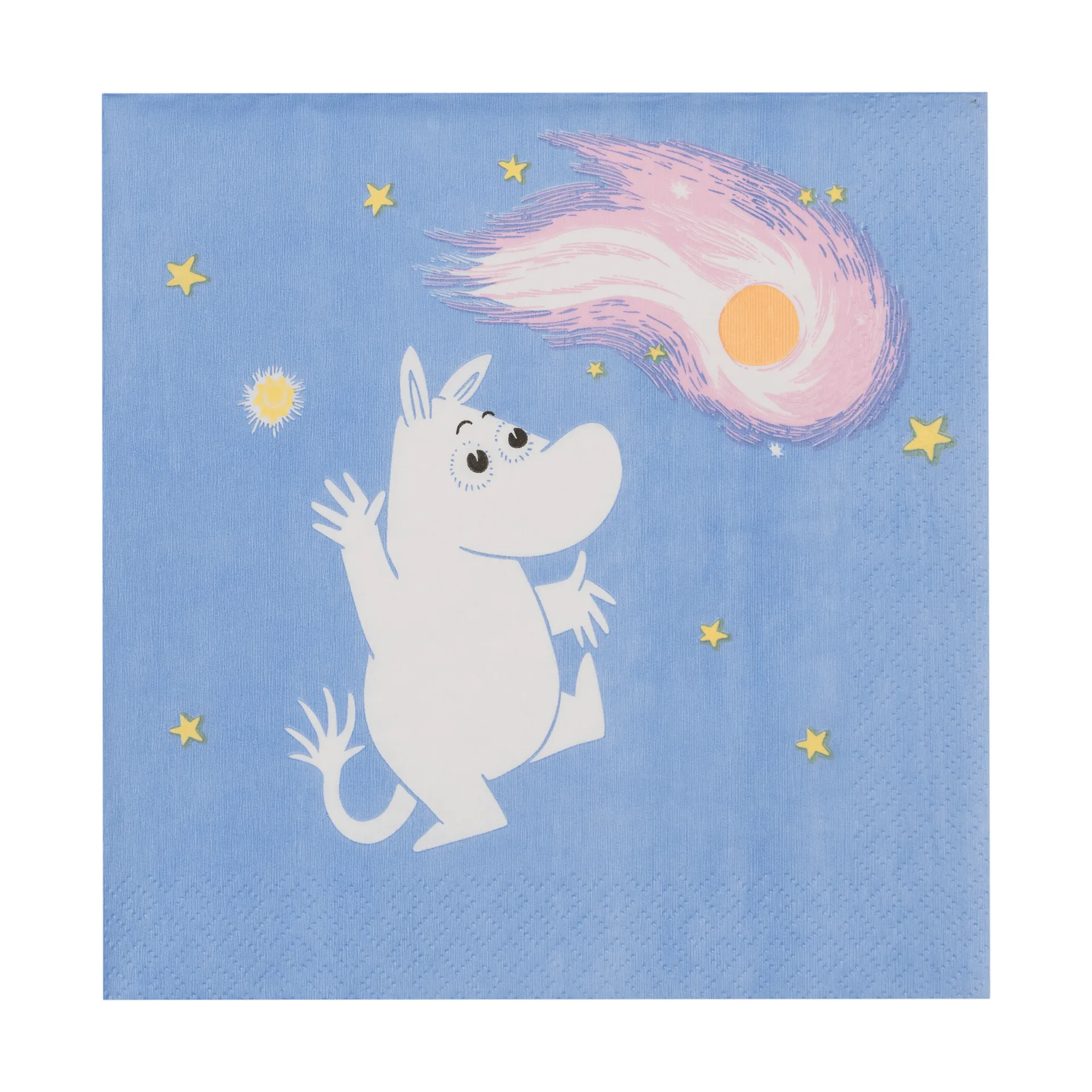 Mumin pappersservett, Rymdäventyr, 20-pack Moomin Arabia