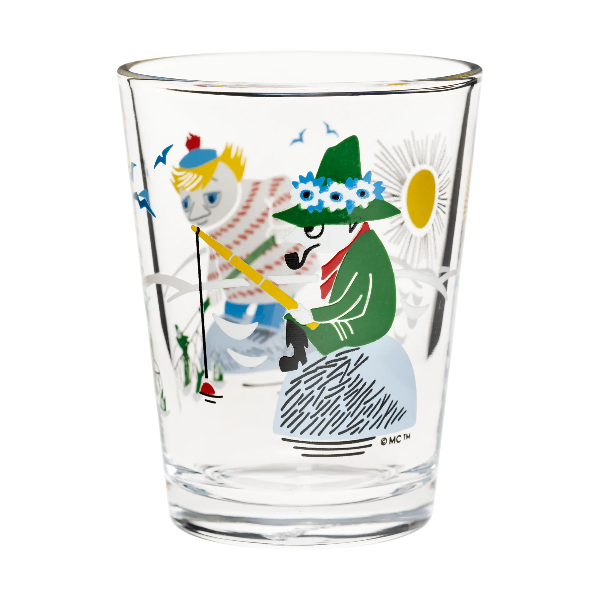 Muminglas 22 cl, Fiske Moomin Arabia