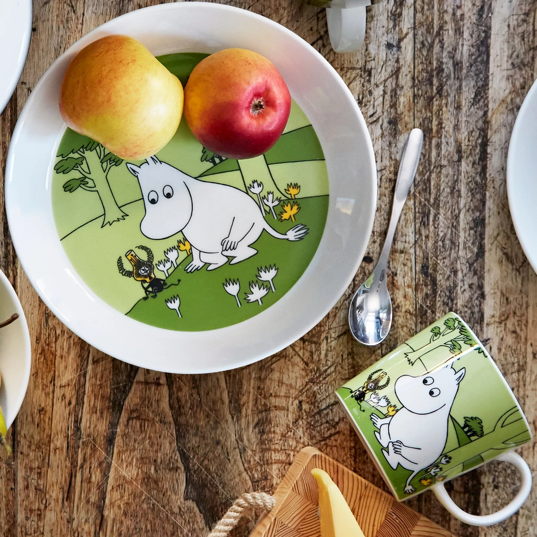 Mumintrollet Muminmugg, Gräsgrön Moomin Arabia