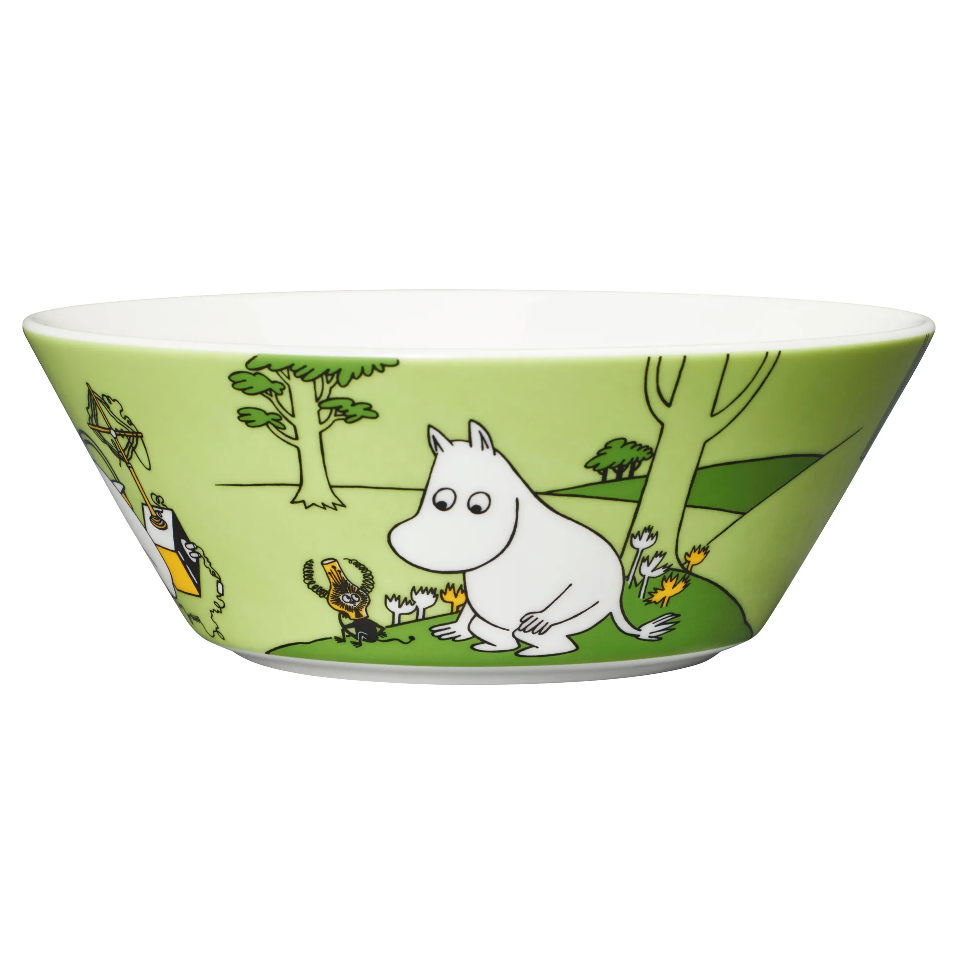 Mumintrollet Muminskål, Gräsgrön Moomin Arabia