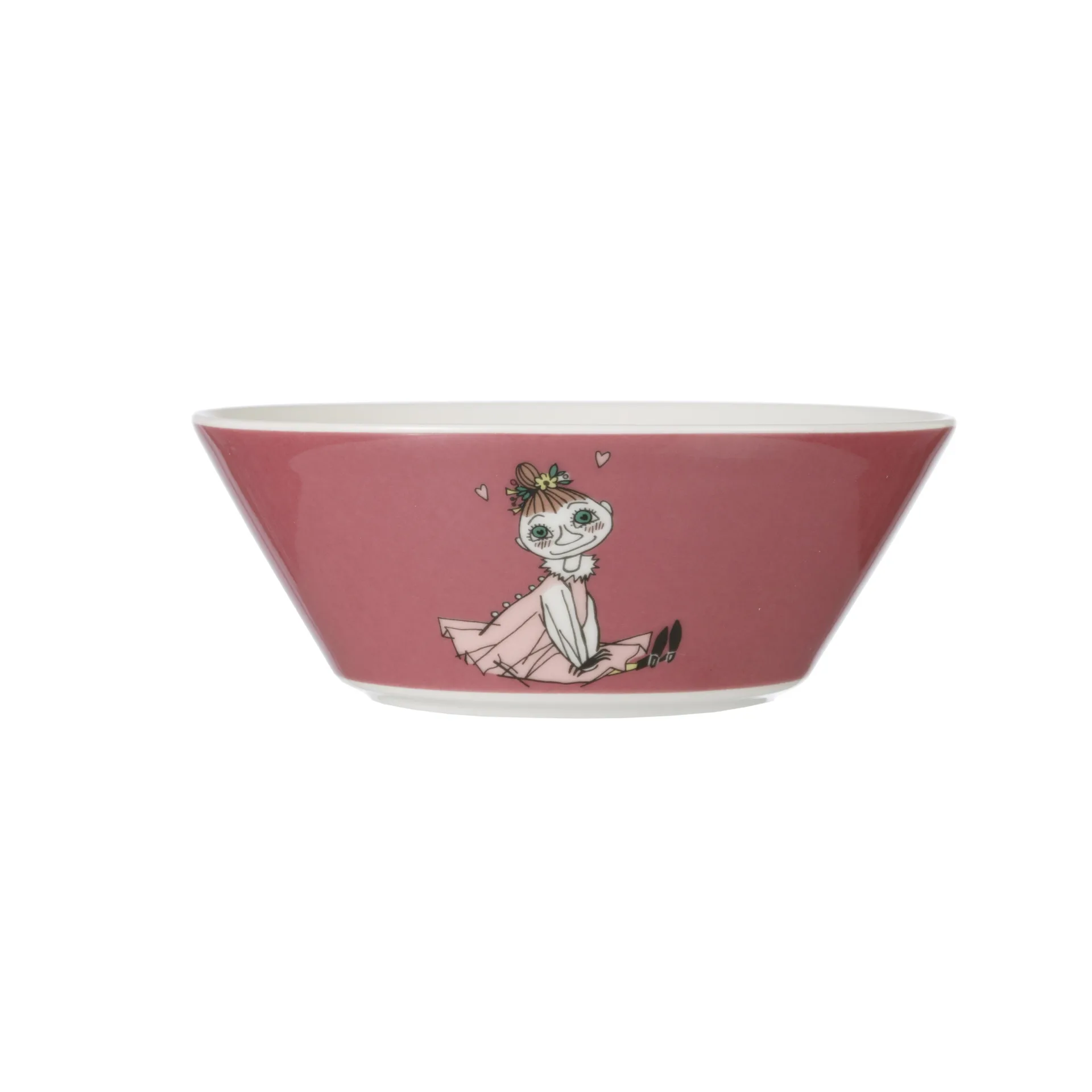 Mymlan Muminskål, rosa Moomin Arabia