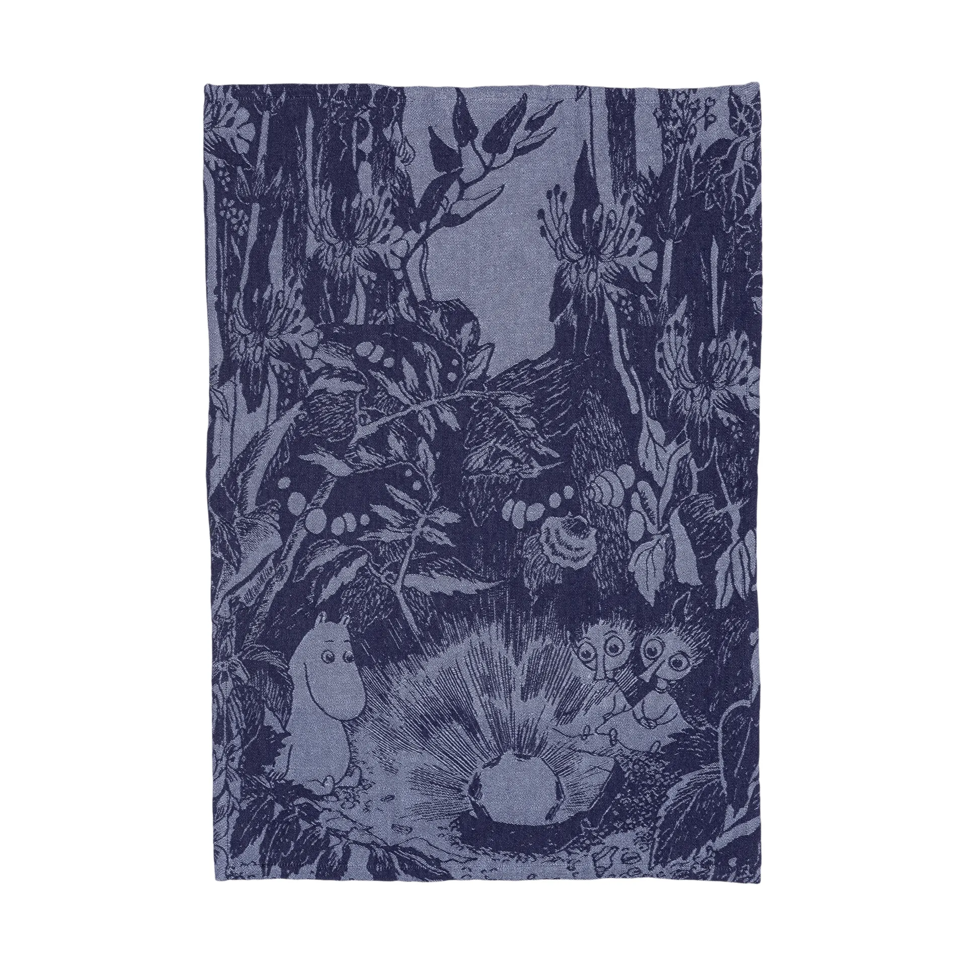 Mystikens skog Mumin kökshandduk, Blå, 45x65 cm Moomin Arabia