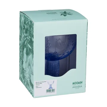 Mystikens skog Mumin skål - Aqua, Ø14 cm - Moomin Arabia