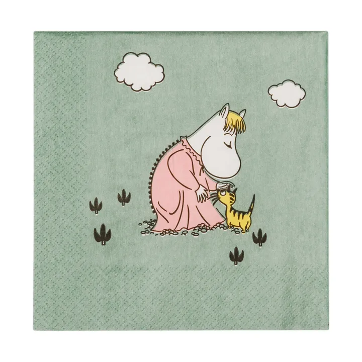 Omtanke Mumin pappersservett 33x33 cm - 20-pack - Moomin Arabia