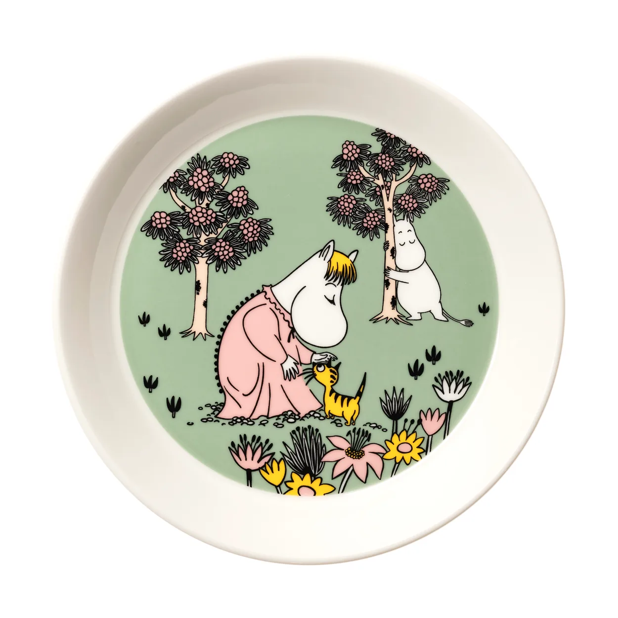 moomin arabia omtanke mumintallrik ø19 cm