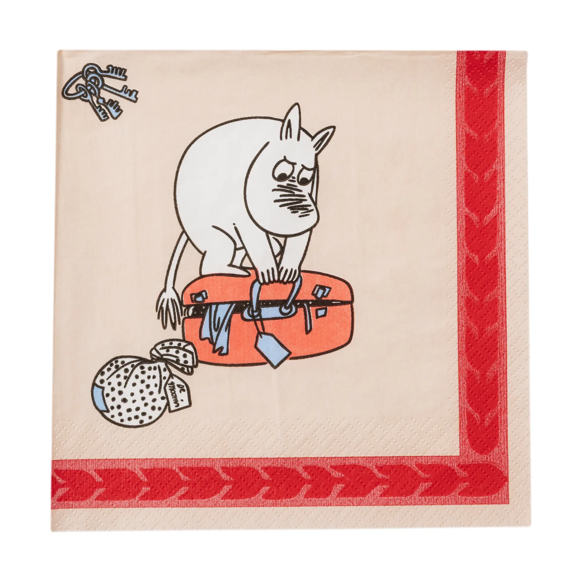 Redo for semester Mumin pappersservett 33 cm, 20-pack Moomin Arabia