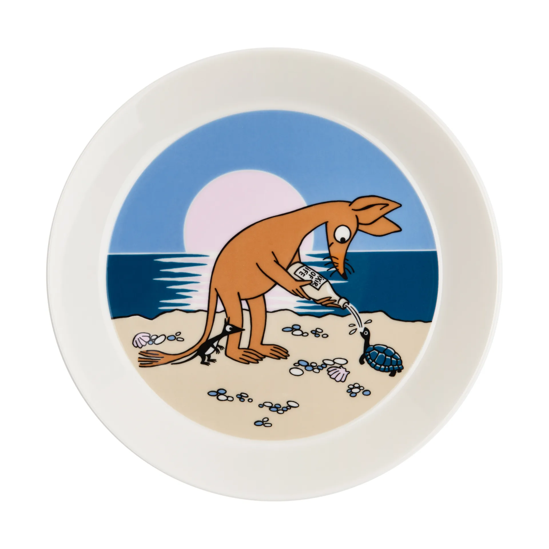 Sniff Mumintallrik Ø19 cm, Blå Moomin Arabia