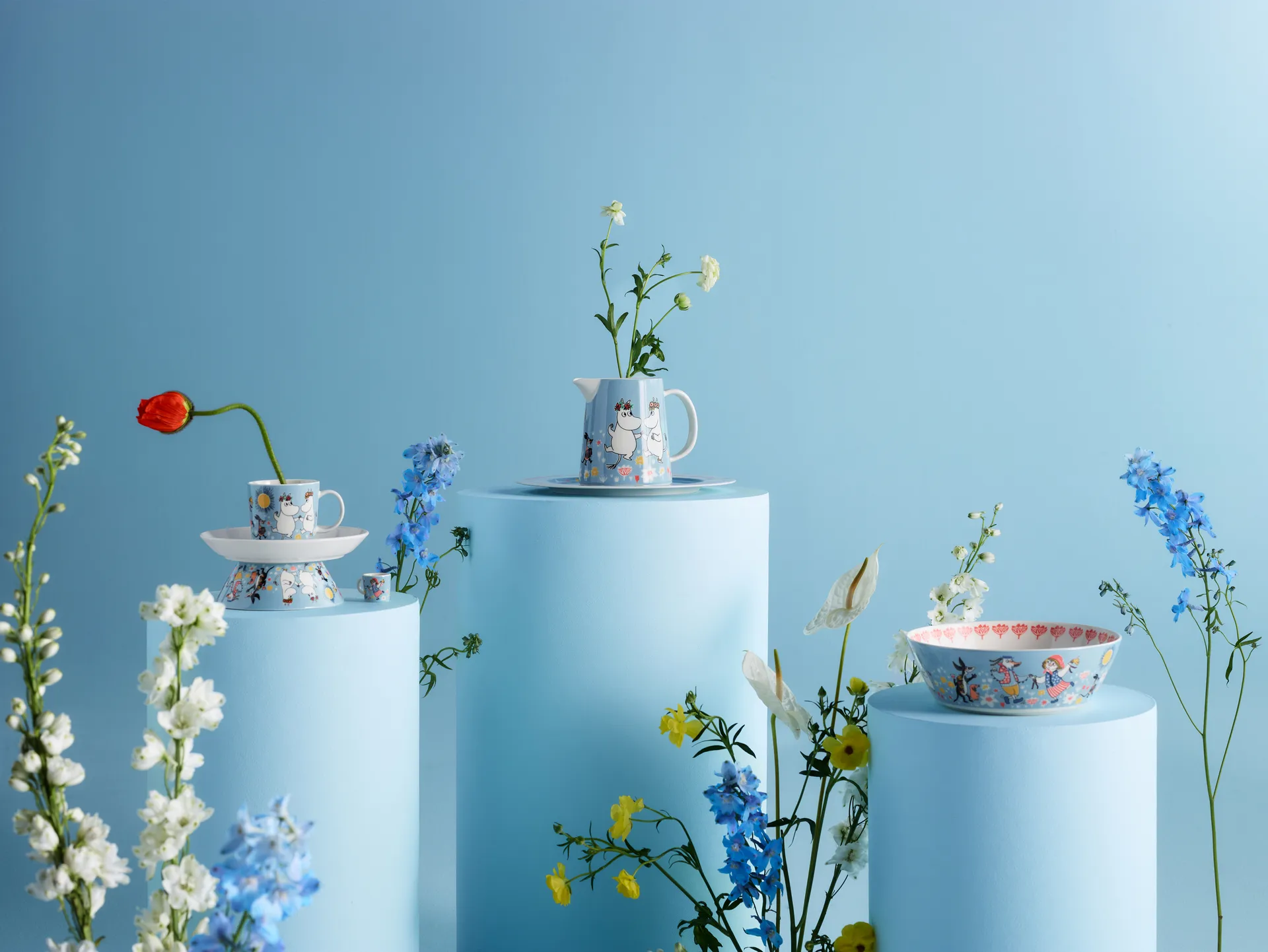 Sommardans Mumin minimugg, 12 mm Moomin Arabia