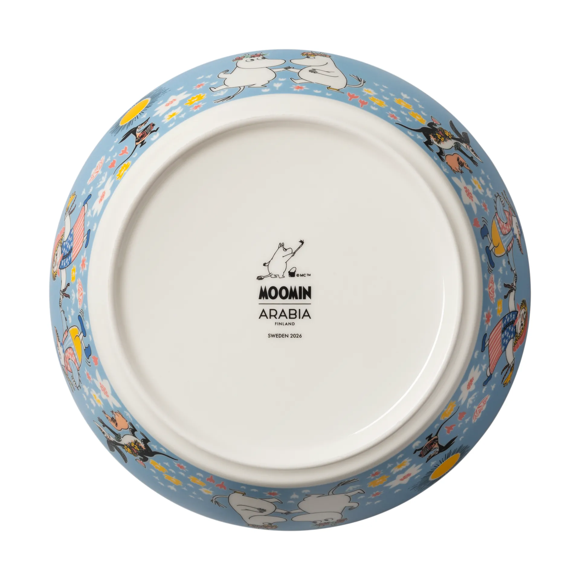 Sommardans Mumin serveringsskål, Ø23 cm Moomin Arabia