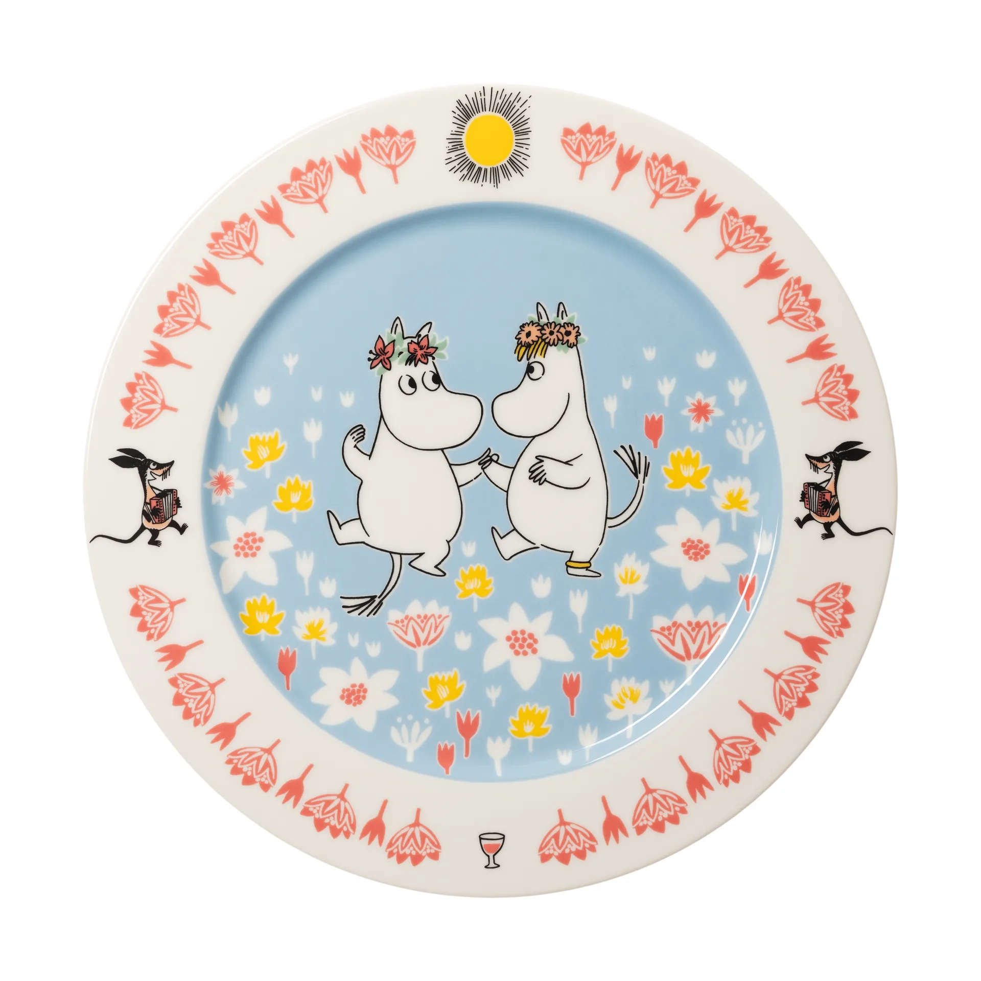 Moomin Arabia Sommardans Mumin servingstallrik &Oslash;30 cm