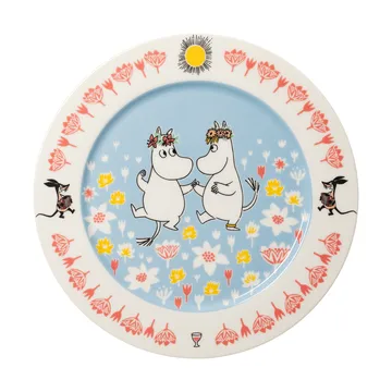 Sommardans Mumin servingstallrik - Ø30 cm - Moomin Arabia