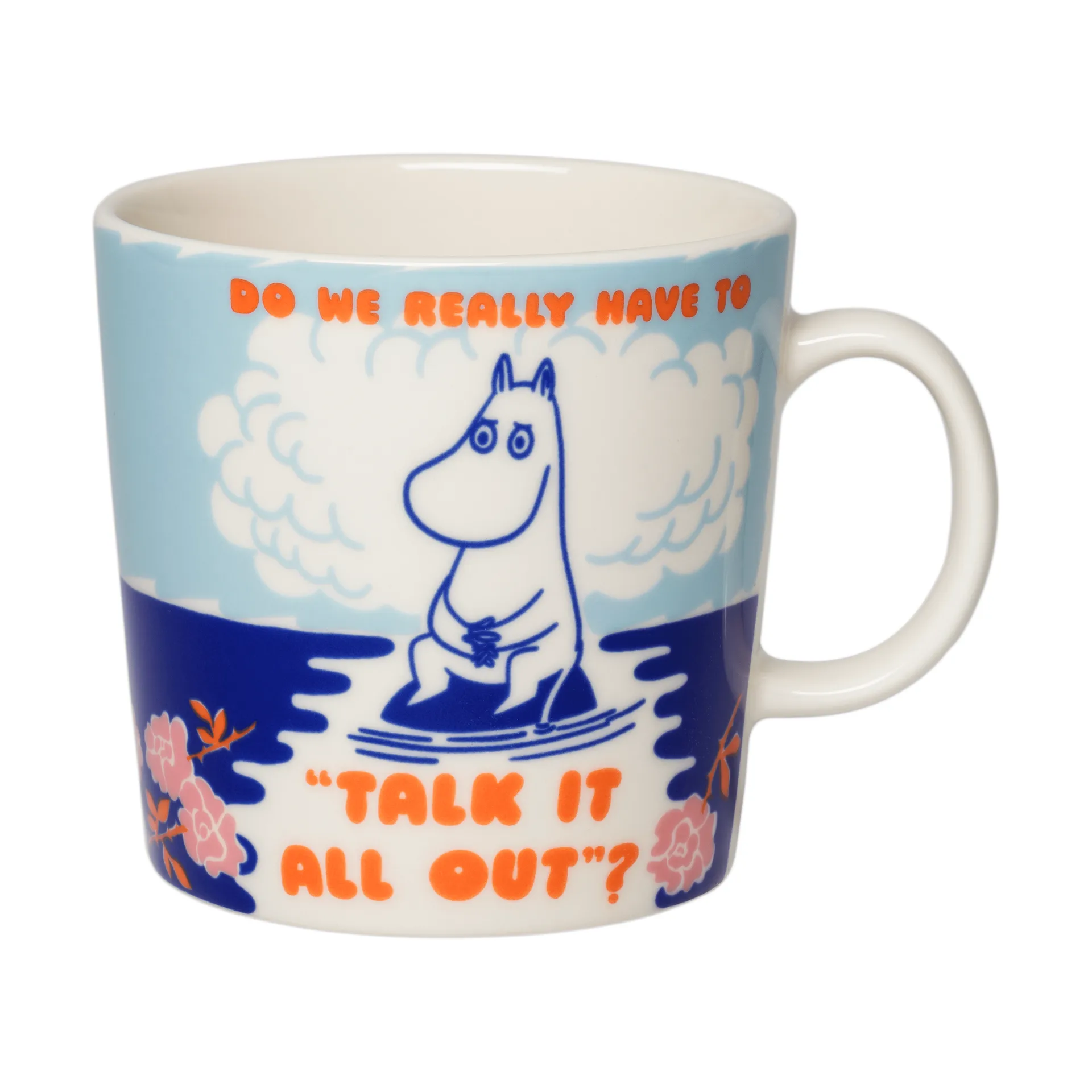 Talk It All Out Muminmugg, 40 cl Moomin Arabia