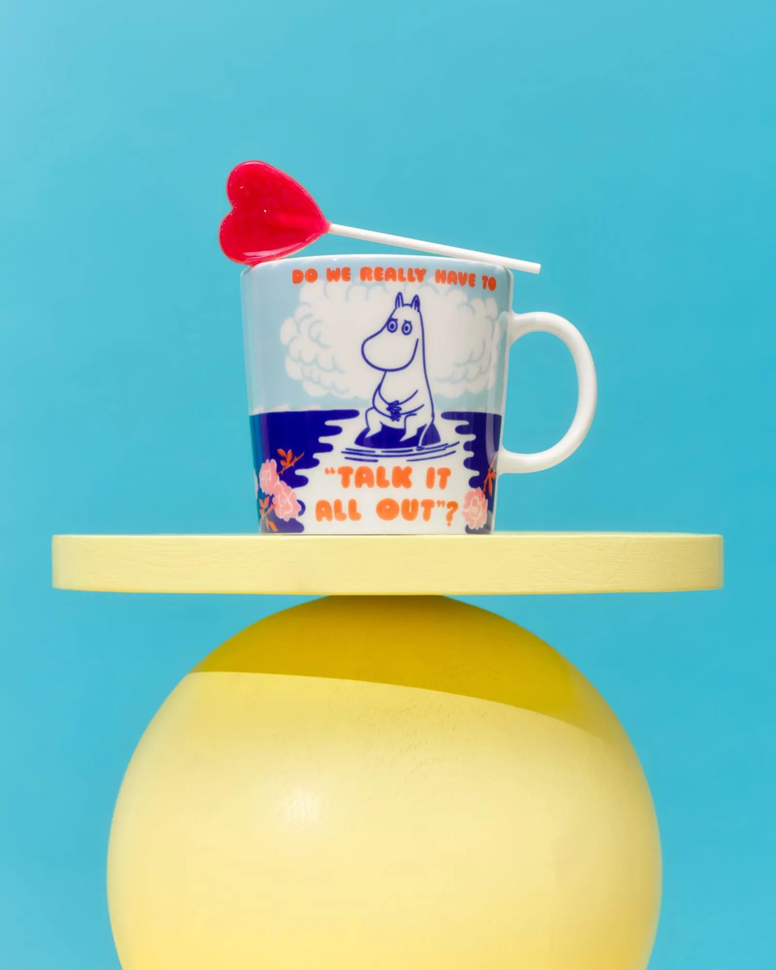 Talk It All Out Muminmugg, 40 cl Moomin Arabia