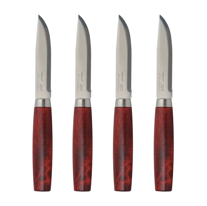 Morakniv Classic Steak Knife 4-pack, Röd Morakniv