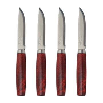 Morakniv Morakniv Classic Steak Knife 4-pack Röd