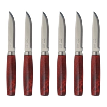 Morakniv Morakniv Classic Steak Knife 6-pack Röd