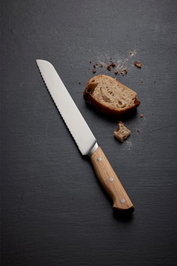 Foresta brödkniv 32,5 cm - Rostfritt stål-ek - Mors�ø