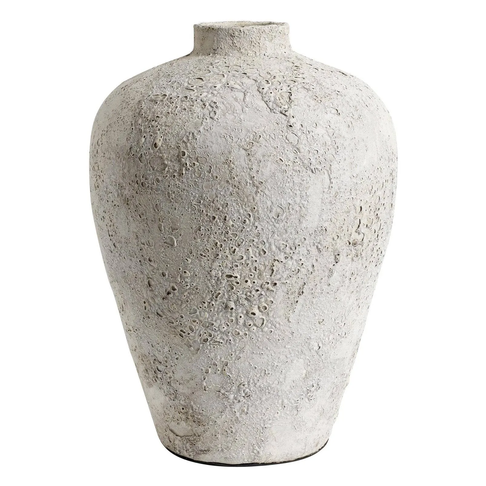MUUBS Luna kruka 40 cm Gr&aring;-terracotta