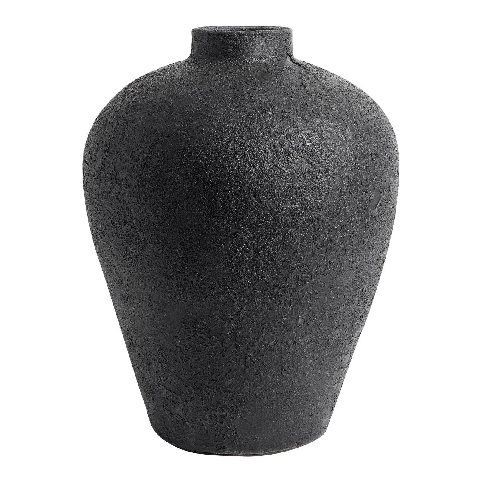 MUUBS Luna kruka 40 cm Svart-terracotta