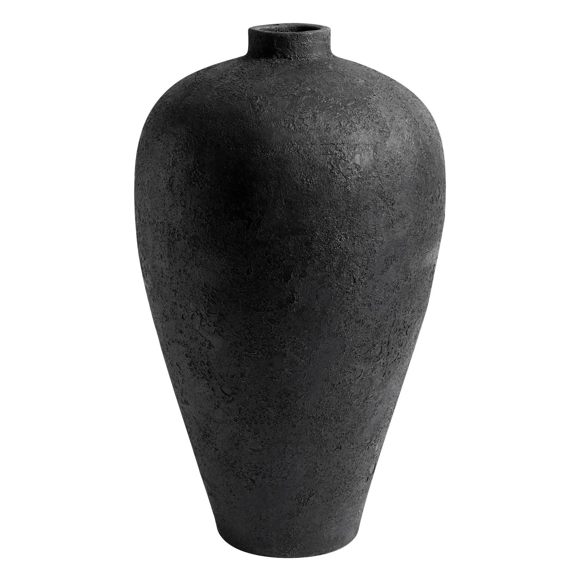 MUUBS Luna kruka 80 cm Svart-terracotta