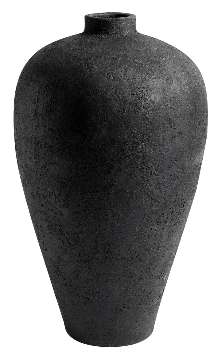 Luna kruka 80 cm - Svart-terracotta - MUUBS