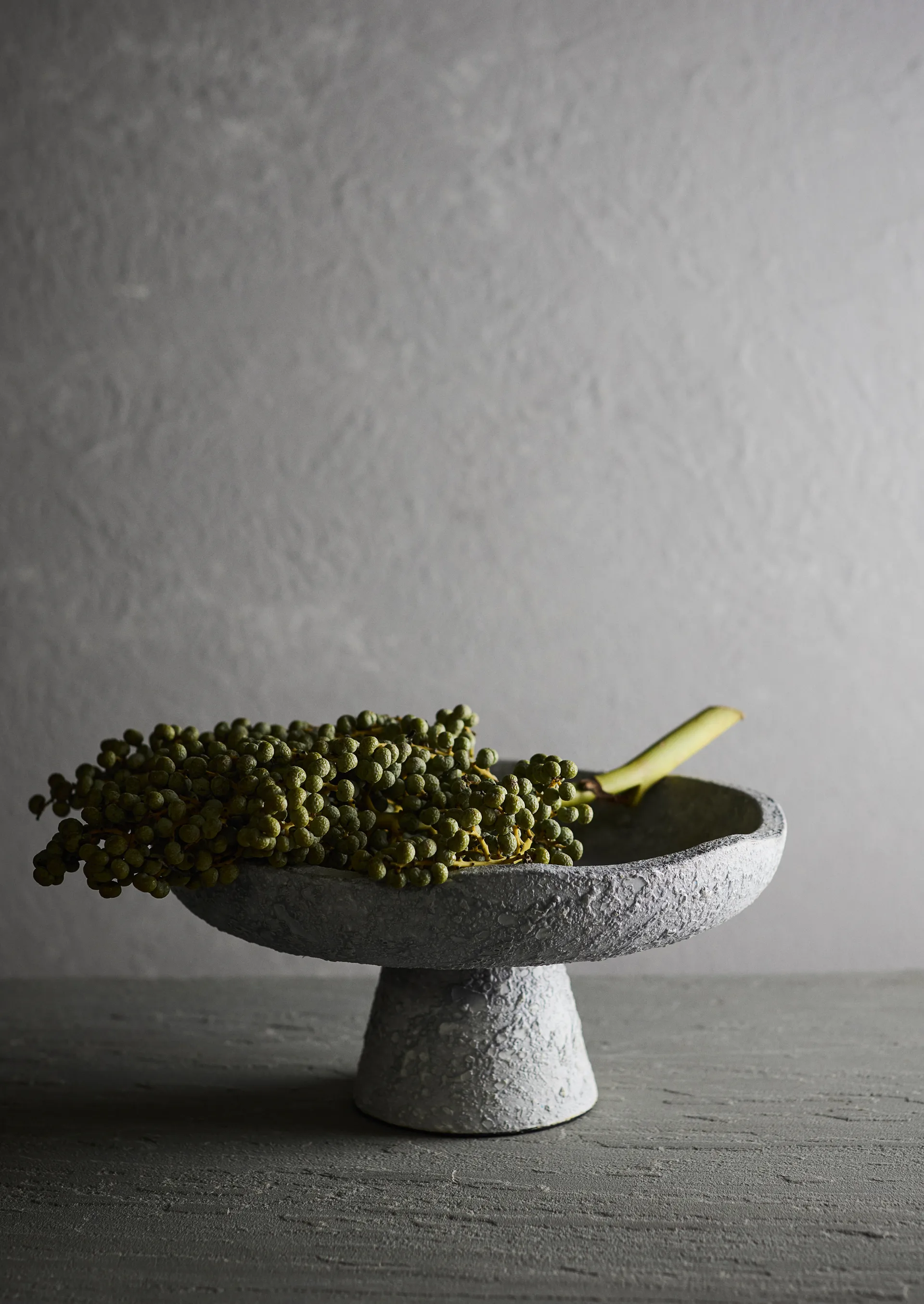 Luna skål, Grey, Ø34x17,5 cm MUUBS