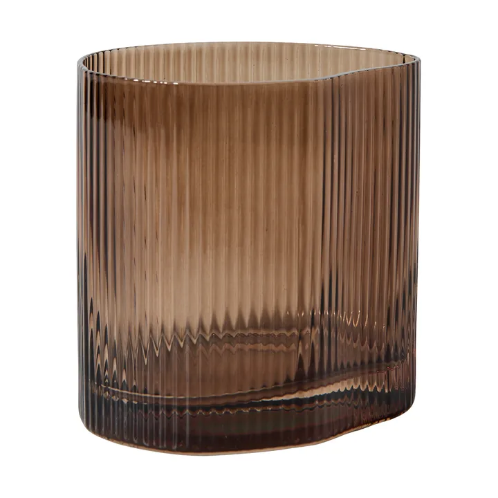 Ripe dricksglas 39 cl - Smoked brown - MUUBS